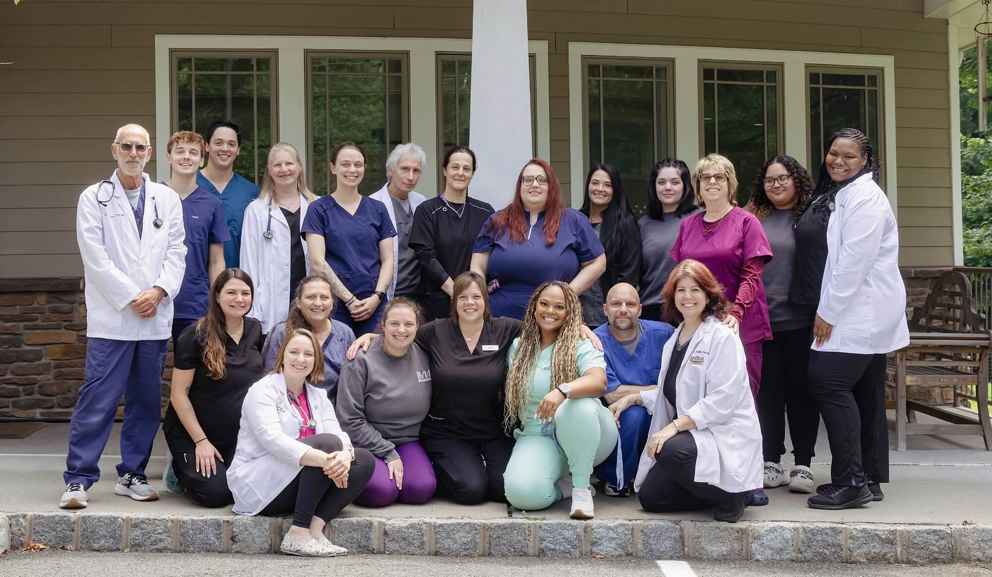 Bridgewater Staff Photo Staff Photo of the Bridgewater vet team