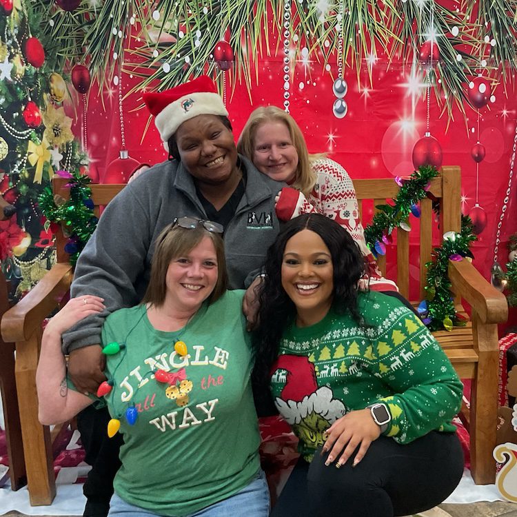 Group Santa Photo